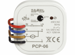 Zamel Časové relé pro ovládání koupelnového ventilátoru 5A 230VAC PCP-06 (EXT10000263)