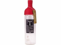 Hario Láhev s sítkem červená 750 ml