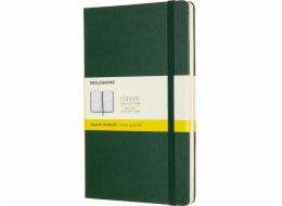 Moleskine Notes Classic L 13x21 tvrdý. myrta zelená kostkovaná