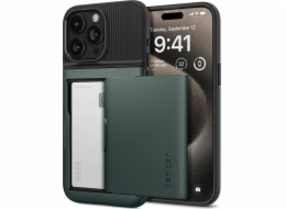 Spigen Slim Armor CS, hluboce zelený - iPhone 15 Pro Max