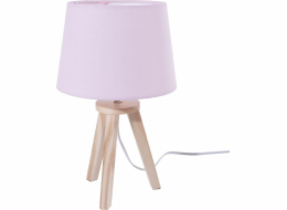 Atmosphera stolní lampa noční světlo s růžovým stínidlem 31 cm
