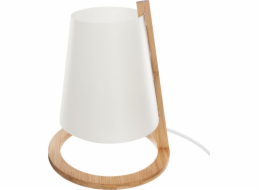 Atmosphera Stolní lampa hnědá, bambusová, pita, noční světlo, 26,5 cm