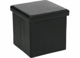 Atmosphera Puf Callie Black 38x38 cm