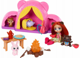 Mattel Enchantimals Hrací sada s panenkou na kempování