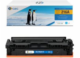 G&G Toner Kompatibilní toner G&G s HP W2411A, NT-PH2411C, HP 216A, azurová, 850s