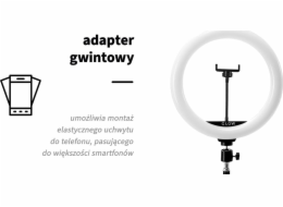 Activeshop Světelný prstenec GLOW 13 BSC se stojánkem 10W