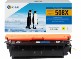 G&G Toner Toner kompatibilní s HP CF362X, NT-PH362XY, HP 508X, žlutý, 9500 s, vysoká kapacita