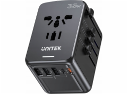Unitek Cestovní nabíječka EU/US/UK/AUS PD 35W