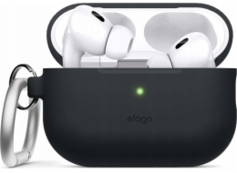 Elago Silikonové pouzdro AirPods Pro 2 Hang - pouzdro s karabinou pro AirPods Pro 2 černé - Záruka bezpečnosti. Jednoduché splátky. Doprava zdarma od 170 PLN.