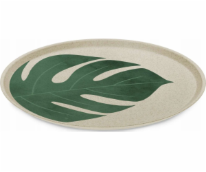 Koziol Velký talíř, MONSTERA, O25,5 cm, 4 kusy, přírodní ...