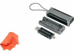JJC Pouzdro Pouzdro na paměťovou kartu JJC MCR-STM5GB s čtečkou karet USB 3.0