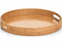 Zeller Servírovací podnos kulatý, O 38 cm, bambus, ZELLER