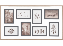Atmosphera Víceúčelový fotorámeček Frame 10 x 15 cm, galerie v dřevěném rámu