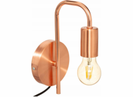 Atmosphera Nástěnná lampa Měděná nástěnná lampa Keli, kovová, O 12 cm