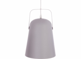 Atmosphera Závěsná lampa Kovová stropní lampa šedá, O 22 cm