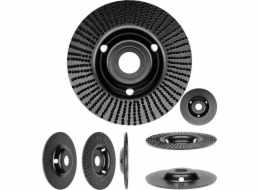 Dedra rašplový kotouč s drážkou 125 mm, hrubost 3