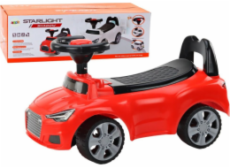 LeanToys Odrážedlo s opěradlem QX-3396 Úložný box na klakson červený