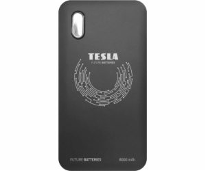 Tesla Powerbank Bezdrátová powerbanka TESLA QI (černá)