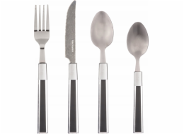 Secret de Gourmet Sada příborů TAMARIS pro 6 osob, nerezová ocel, tmavě šedá