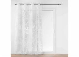 Douceur d`Interieur Interiérový závěs s rostlinným vzorem MAGNOLIA, 140 x 240 cm