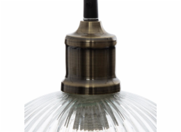 Atmosphera Závěsná lampa Závěsná lampa LAYE, transparentní, O 20 cm