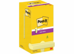 3M 3M Z-Notes, Čtvercový, Žlutý, Papír, 76 mm, 76 mm, 90 listů