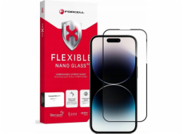 ForCell Flexible 5D - hybridní sklo pro iPhone 14 Pro černé