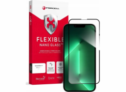 ForCell Flexible 5D - hybridní sklo pro iPhone 13/13 Pro/14 černé