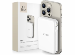 Tech-Protect Powerbanka TECH-PROTECT PB31 LIFEMAG MAGSAFE POWER BANK 10000MAH BÍLÁ