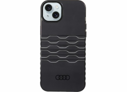 Audi Pouzdro IML MagSafe pro iPhone 15 Plus / 14 Plus 6.7" černé/černé pevné pouzdro AU-IMLMIP15M-A6/D3-BK