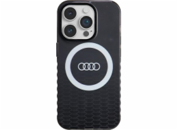 Audi Pouzdro Audi IML Big Logo MagSafe pro iPhone 14 Pro 6.1 černé/černé pevné pouzdro AU-IMLMIP14P-Q5/D2-BK