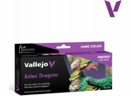 Vallejo Vallejo: 72.195 - Herní barva - Aztéčtí draci (8x18 ml)
