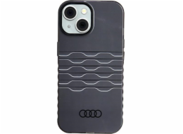 Audi Pouzdro IML MagSafe pro iPhone 15 / 14 / 13 6.1 černé, pevné, AU-IMLMIP15-A6/D3-BK
