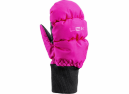 Leki Rukavice Leki Little Eskimo Mitt Short růžovo-černé 3.0