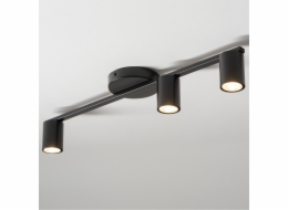 Sigma Stropní lampa moderní, do chodby, trubky, nebesky černá, kovová lampa