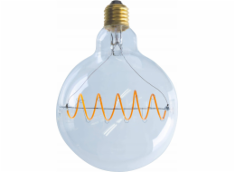 Segula LED Bridge Globe 125 Curved Plus čirá E27 6,5W 1900K