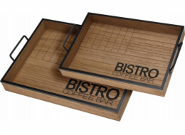 NoName Servírovací podnosy Bistro, 2 kusy