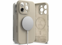 Ringke Silikonový magnetický kryt Ringke Magnetic Magsafe pro iPhone 16 Pro Max, kámen