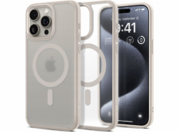 Spigen Ultra Hybrid MAG Pouzdro MagSafe pro iPhone 16 Pro Max, matné, přírodní titanové ACS08382