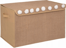 Atmosphera Jutový úložný box na hračky 57 x 36 x 36 cm