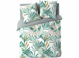 Douceur d`Interieur Ložní souprava s listovým vzorem pro interiérový design, LOUNA, 240 x 220 cm