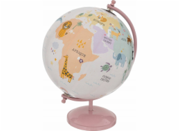 Atmosphera Atmosférický glóbus pro děti se zvířaty, 20 cm