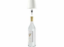 Realpower RealPower LED stolní lampa-Tischlampe dimmbar kalt/warm mit Akku,weiss