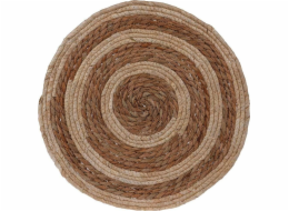 Home Styling Collection Kolekce bytového stylingu Přírodní prostírání na stůl, kuchyňská podložka na talíře a příbory, kulaté, 38 cm