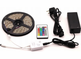 ECOLIGHT2 LED pásek Ecolight EC79406 Sada LED pásků 5050 5m s RGB ovladačem a 12V napájením