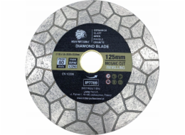 INDIAN PROFESSIONAL INDICKÝ PROFESIONÁLNÍ DIAMANTOVÝ BRUSOVÝ KOTOUČ 125 mm x 2,0 mm x 22,2 mm MOSAIC CUT /INDICKÝ PROFESIONÁL