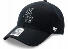 47brand Kšiltovka MLB Chicago White Sox B-MVPSP06WBP-BK Černá Jedna velikost