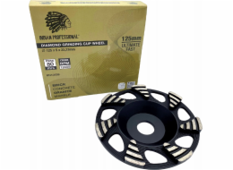 INDIAN PROFESSIONAL INDICKÝ PROFESIONÁLNÍ DIAMANTOVÝ BRUSNÝ KOTOUČ 125 mm, ULTIMÁTNĚ RYCHLÝ INDICKÝ PROFESIONÁL