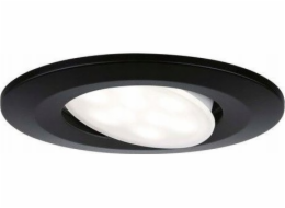 Paulmann Zapuštěné svítidlo CALLA LED 6W 500lm kulaté otočné 4000K IP65 230V matné černé