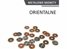 Drawlab Entertainment Kovové mince - orientální (sada 24 mincí)